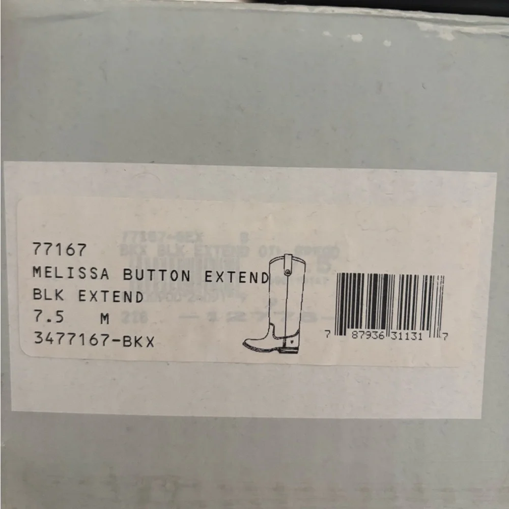 FRYE MELISSA Button Extended Calf Boots - Whiskey - Picture 8 of 9